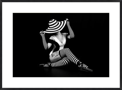 Couture Stripes - 10cm Mount Board