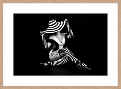 Couture Stripes - 10cm Mount Board