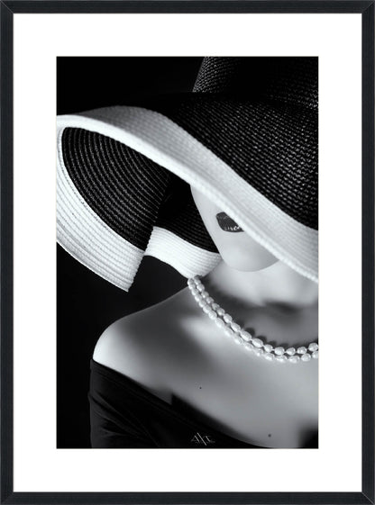 La Femme au Chapeau - 10cm Mount Board