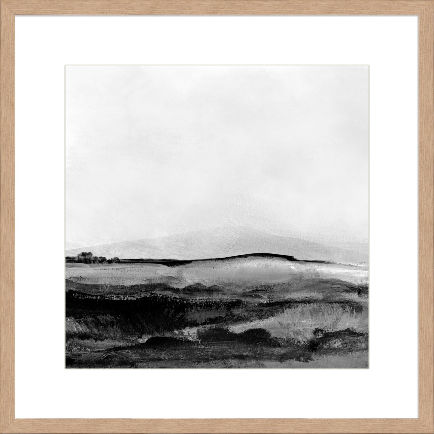 Mono Landscape I - 10cm Mount Board