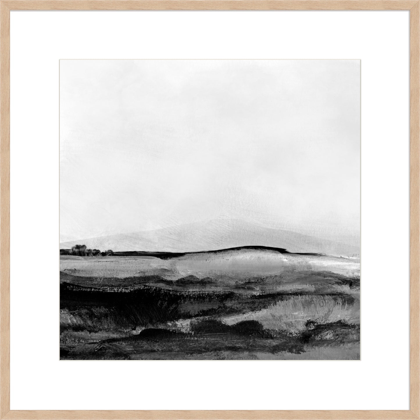 Mono Landscape I - 10cm Mount Board