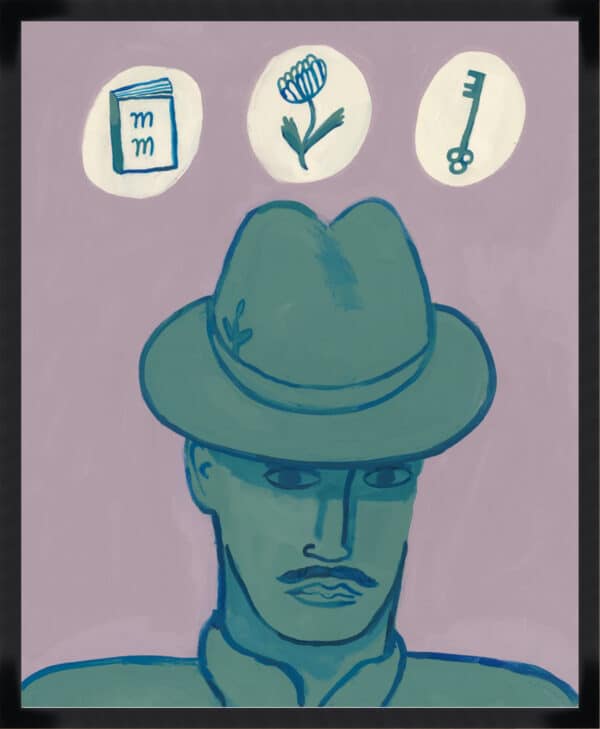 3 Clues for Detective Belmont - Framed to Edge - Image 2