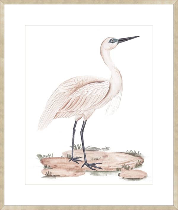 A White Heron II - 10cm Mount Board - Image 4