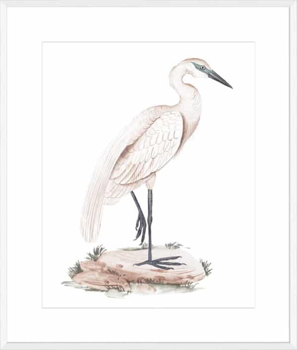 A White Heron IV - 10cm Mount Board - Image 3