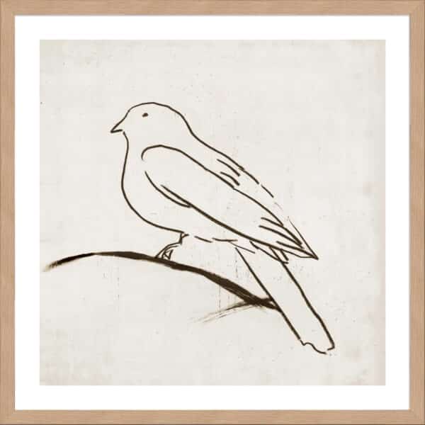 Bird I – Mini - 5cm White Border - Image 2