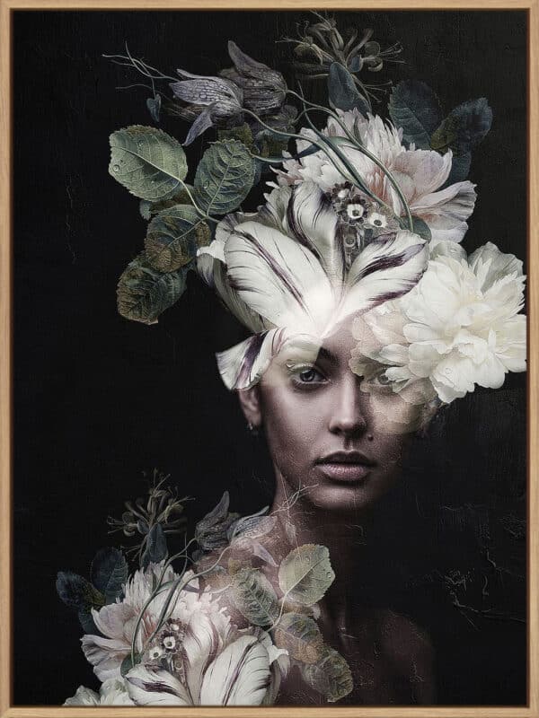 Botanical Woman No. 2 - Canvas - Image 2