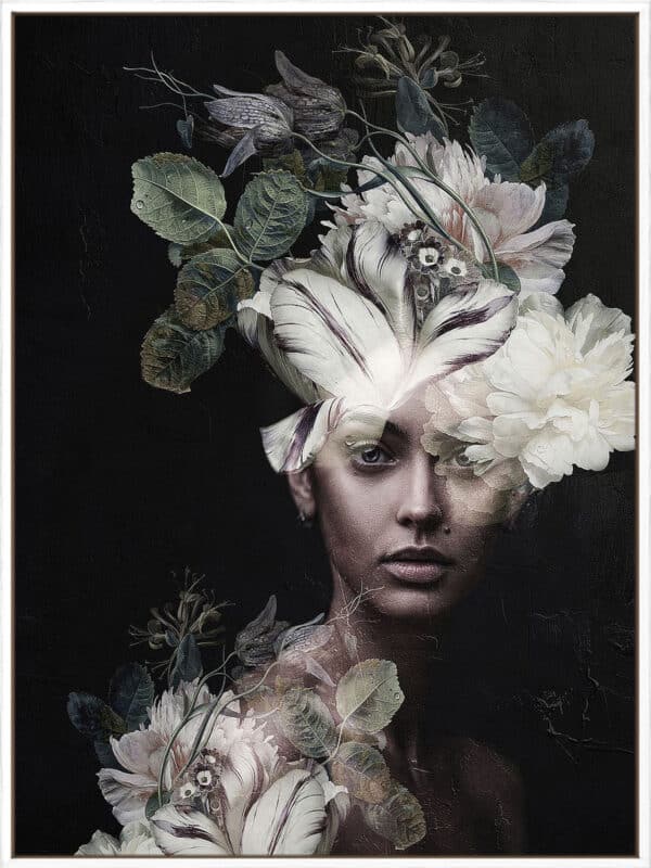 Botanical Woman No. 2 - Canvas - Image 3