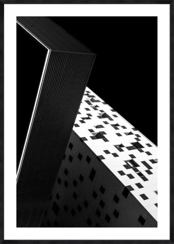 Checkered Angles - 5cm White Border - Image 2