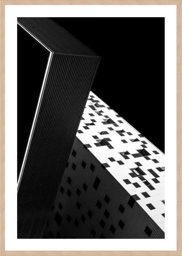 Checkered Angles - 5cm White Border - Image 4