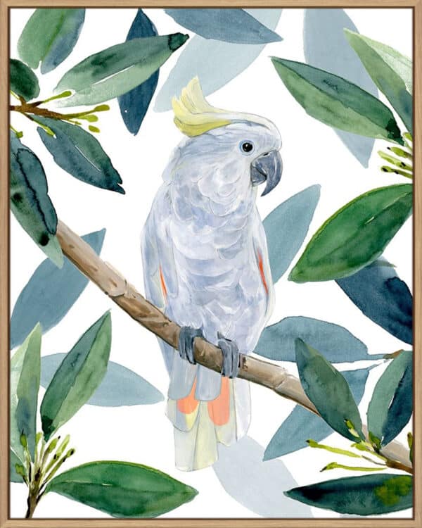 Cockatoo Perch I - Canvas - Image 2