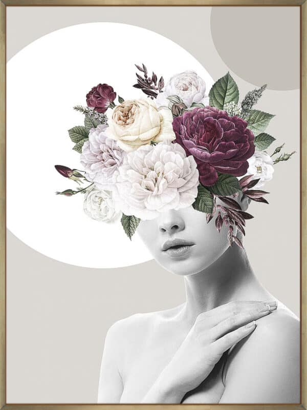 Flower Hat II - Canvas