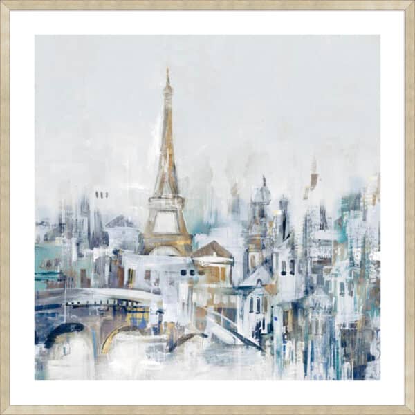 Golden Paris II - 5cm White Border