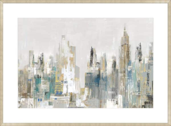 Golden Winter City II - 10cm Mount Board