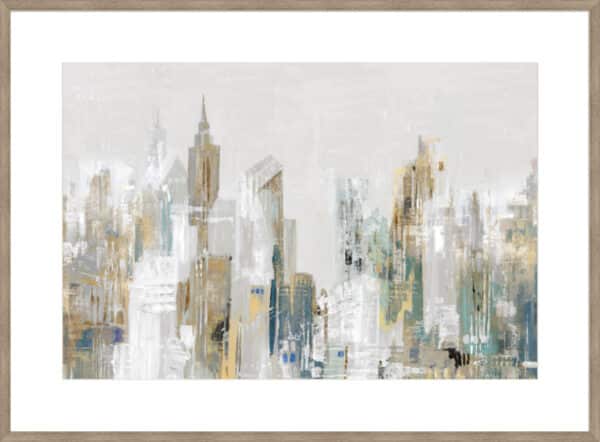 Golden Winter City I - 10cm Mount Board - Image 2