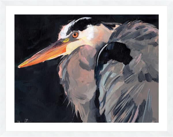 Great Heron II - 5cm White Border - Image 3