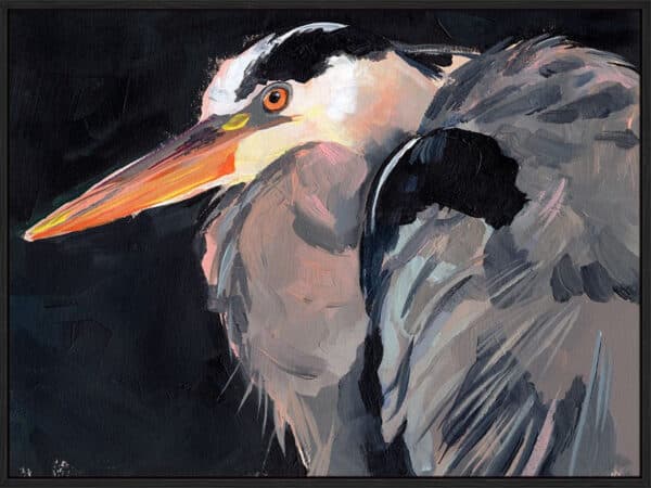 Great Heron II - Canvas - Image 3