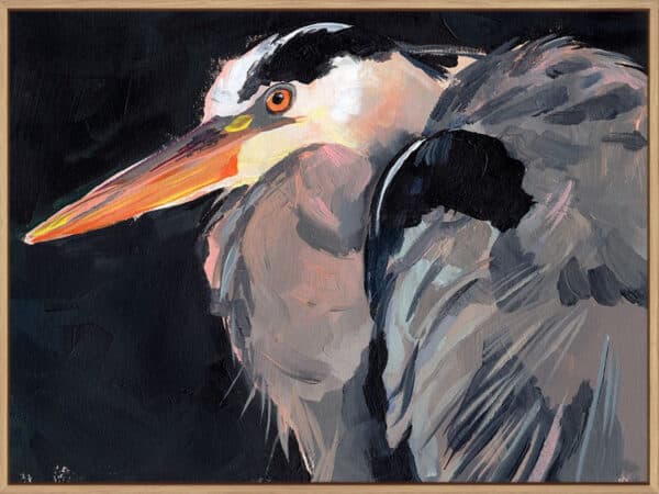 Great Heron II - Canvas