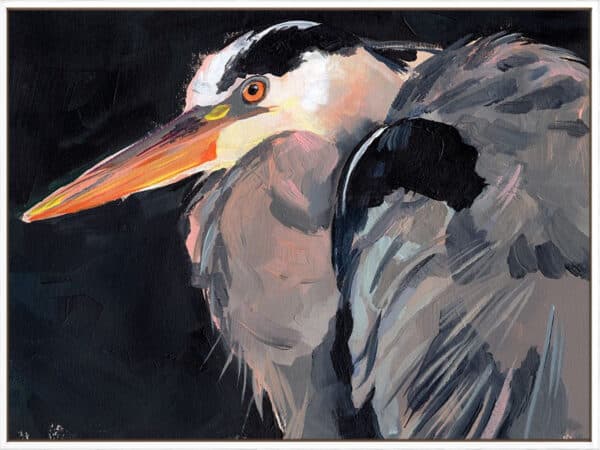 Great Heron II - Canvas - Image 2