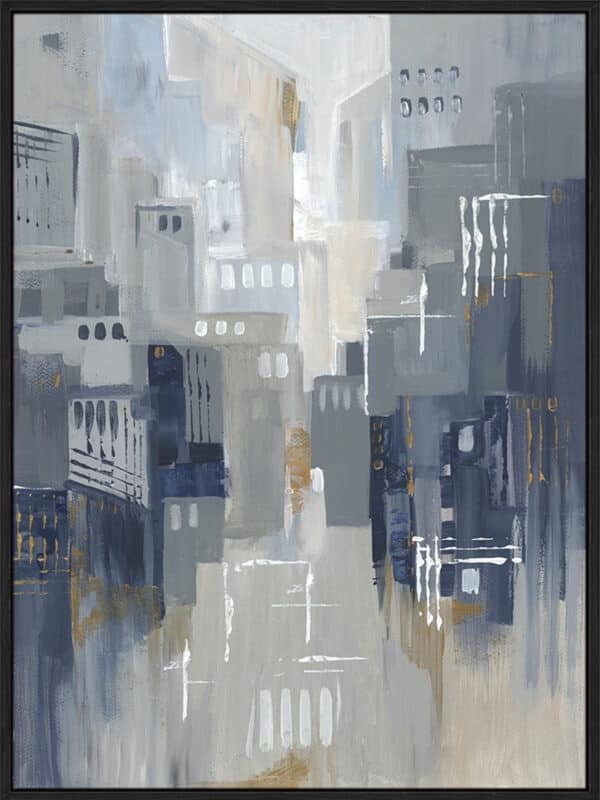 Indigo City II - Canvas - Image 2