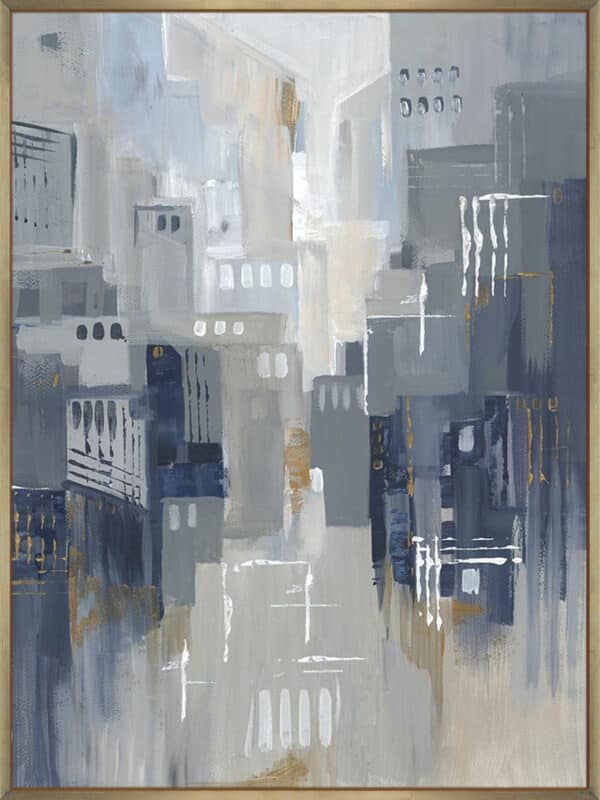 Indigo City II - Canvas - Image 4