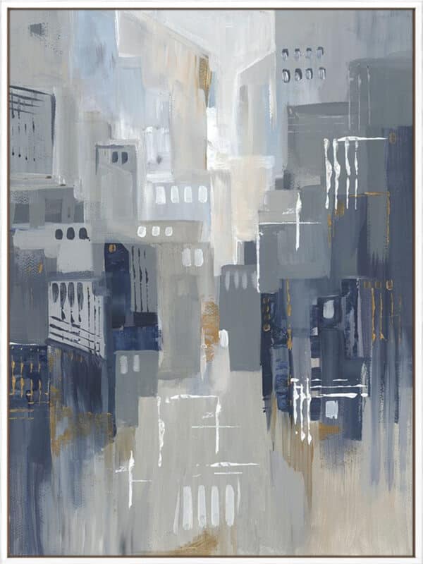 Indigo City II - Canvas - Image 3