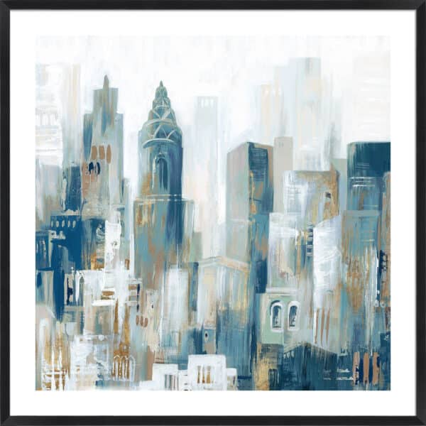 Indigo New York II - 5cm White Border - Image 2