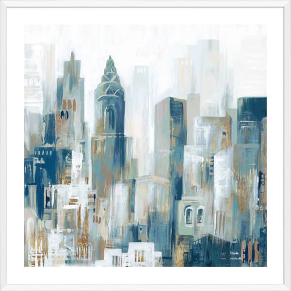 Indigo New York II - 5cm White Border - Image 3