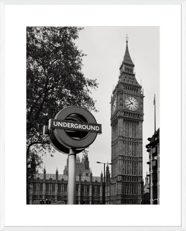 London Trip II - Monochrome - 10cm Mount Board - Image 2