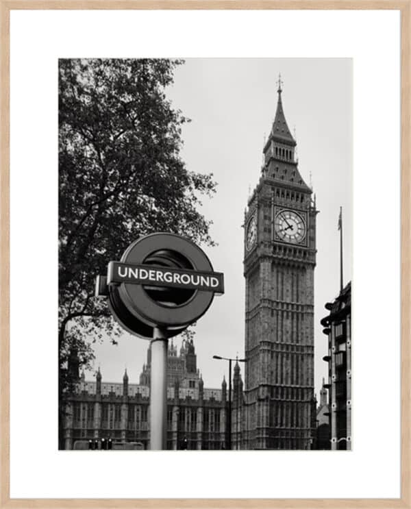 London Trip II - Monochrome - 10cm Mount Board - Image 3