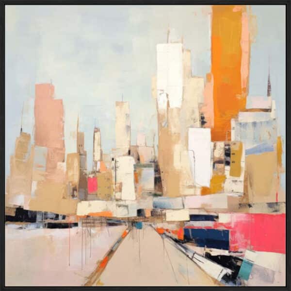 New York, Color Block II - Canvas - Image 4