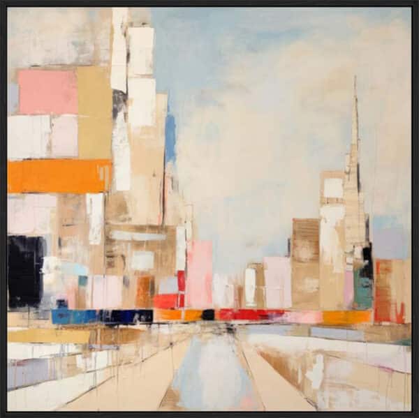 New York, Color Block I - Canvas - Image 3