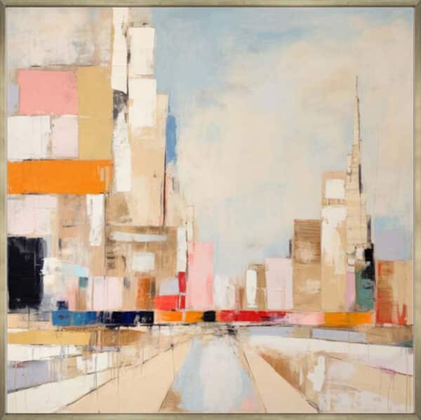 New York, Color Block I - Canvas - Image 4