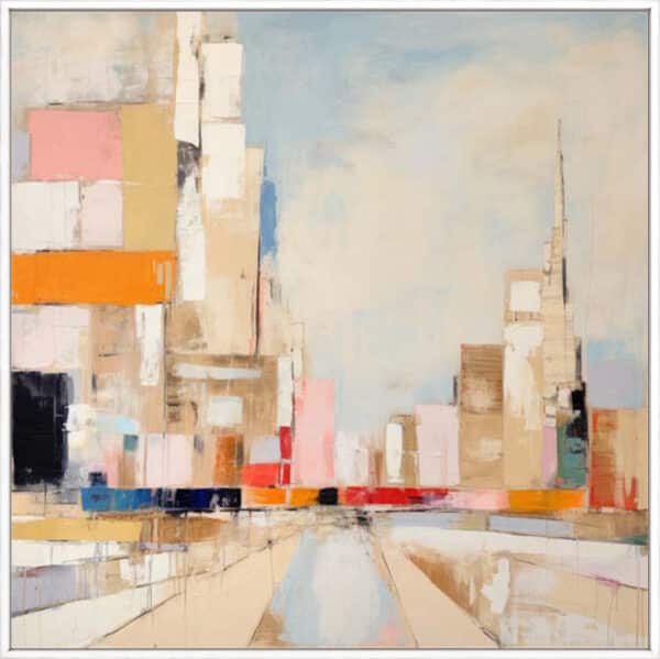 New York, Color Block I - Canvas - Image 2