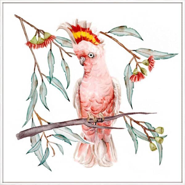 Pink Cockatoo I - Canvas - Image 2