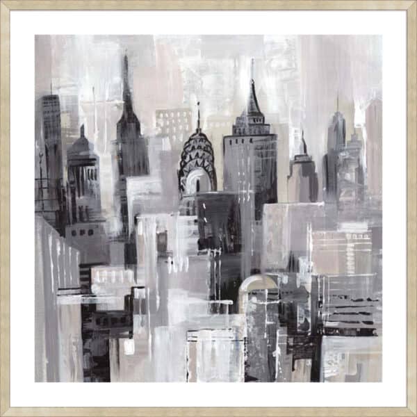 Pink Manhattan Impressions I - 5cm White Border - Image 3