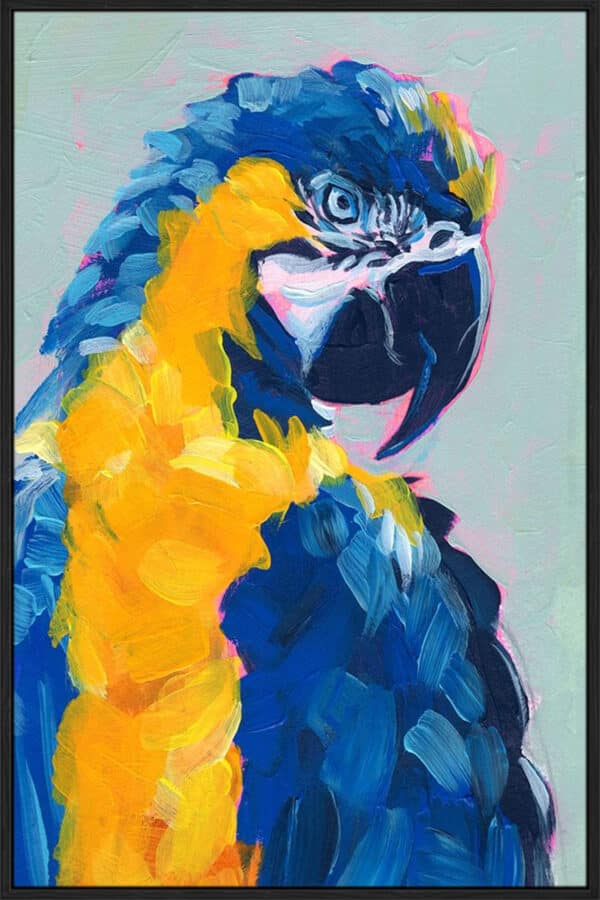 Pop Art Parrot II - Canvas - Image 3