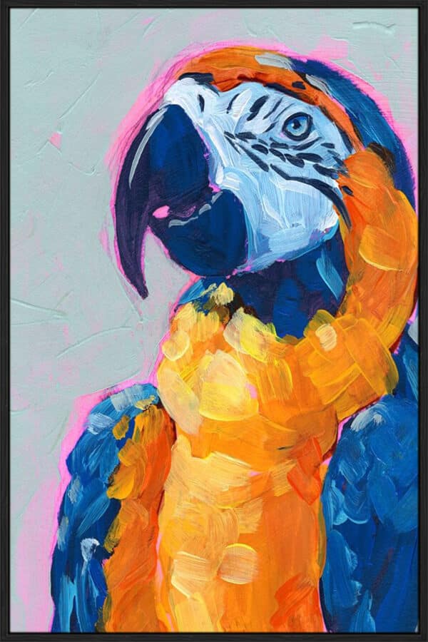 Pop Art Parrot I - Canvas - Image 2