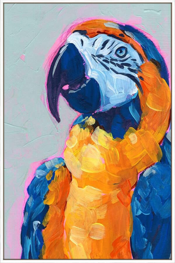 Pop Art Parrot I - Canvas