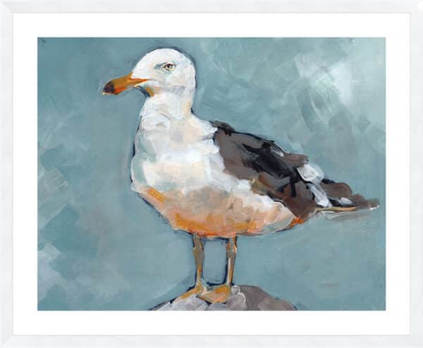 Seagull Stance II - 5cm White Border