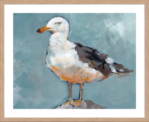 Seagull Stance II - 5cm White Border - Image 3