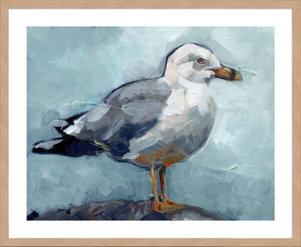 Seagull Stance I - 5cm White Border - Image 3