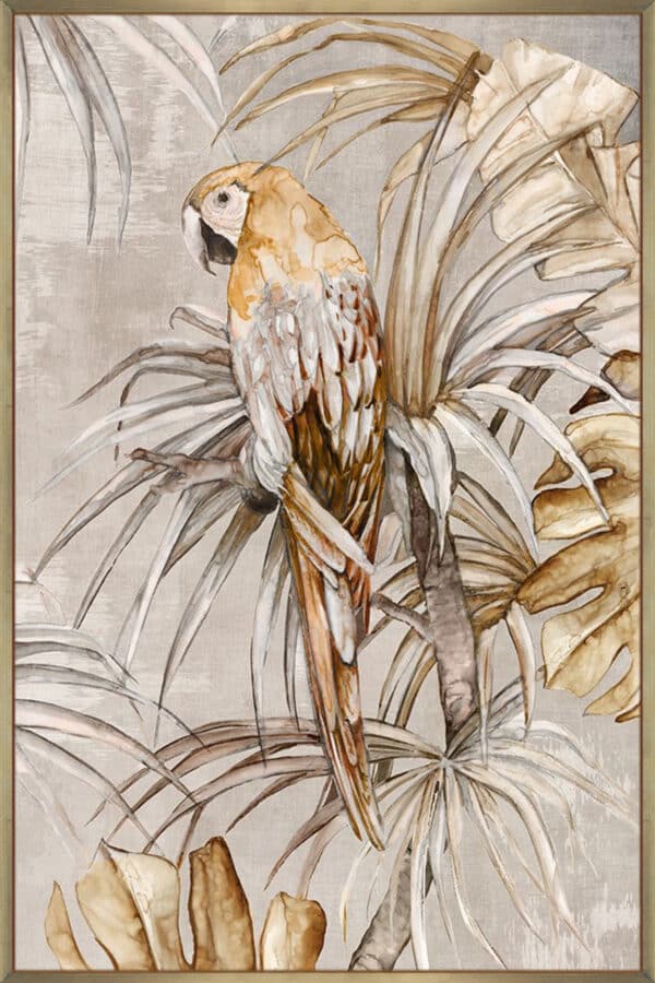 Vintage Parrot - Canvas