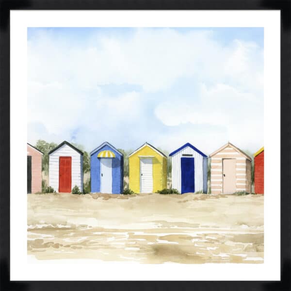 Beach Boxes II - 5cm White Border - Image 2