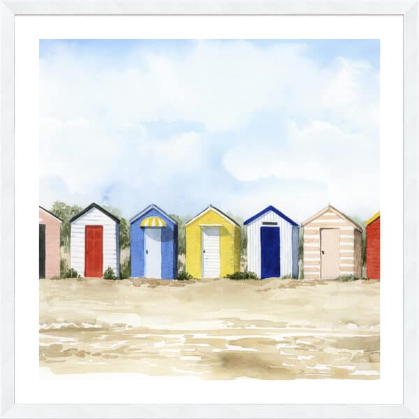 Beach Boxes II - 5cm White Border - Image 3