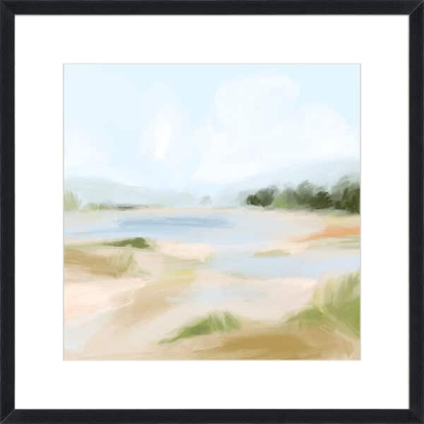 Blissful Bay View II - 10cm Mount Board