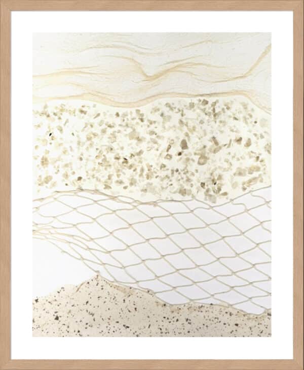 Coast Away I - 5cm White Border