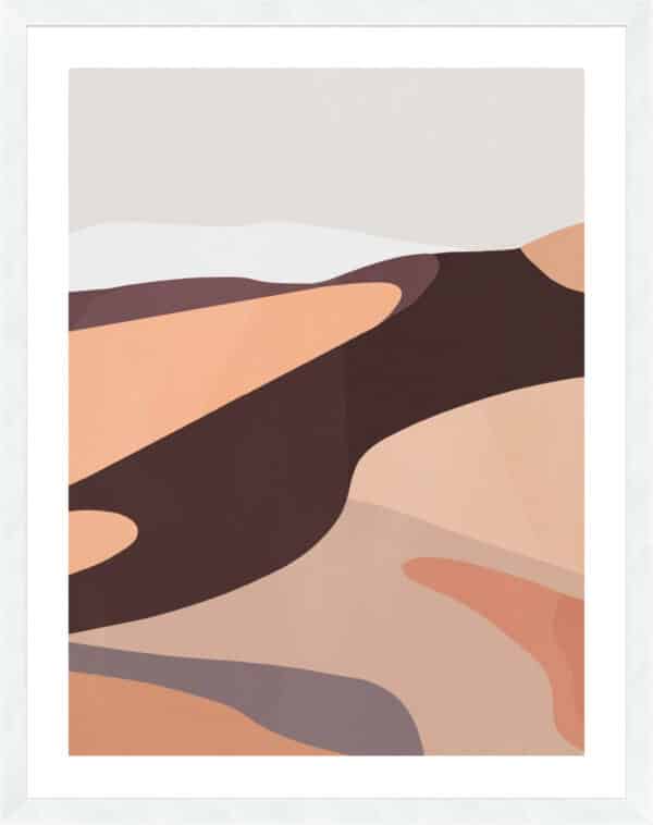 Desert Dunes IV - 5cm White Border