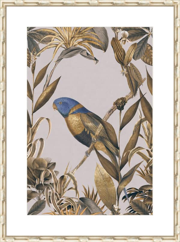 Golden Parakeets - Paradise - 10cm Mount Board - Image 4