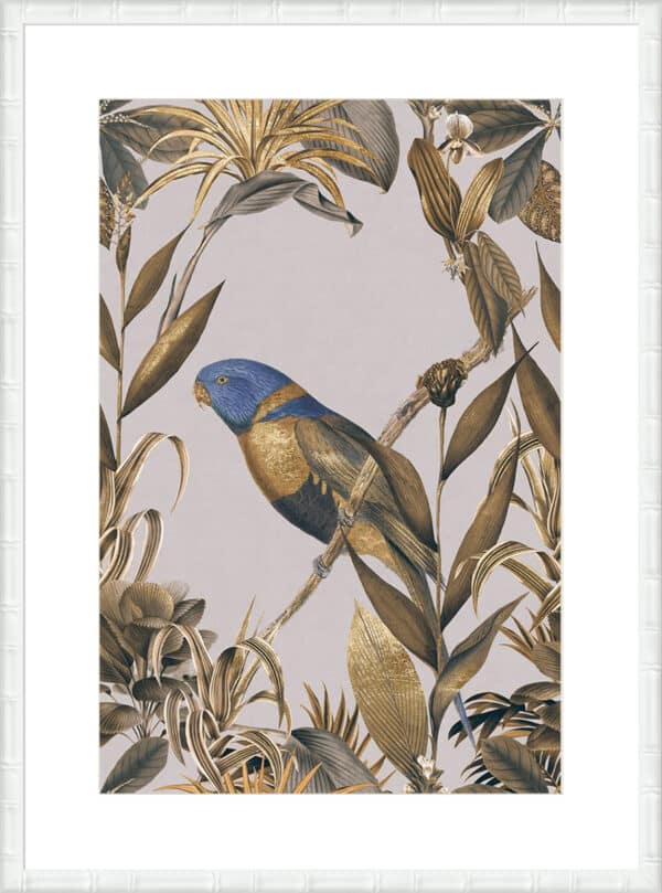 Golden Parakeets - Paradise - 10cm Mount Board - Image 5