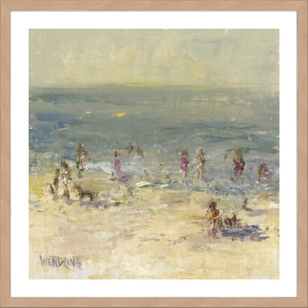 Impasto Beach Day II - 5cm White Border - Image 4